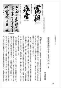 中国法書ガイド 46：蘇軾集［宋］